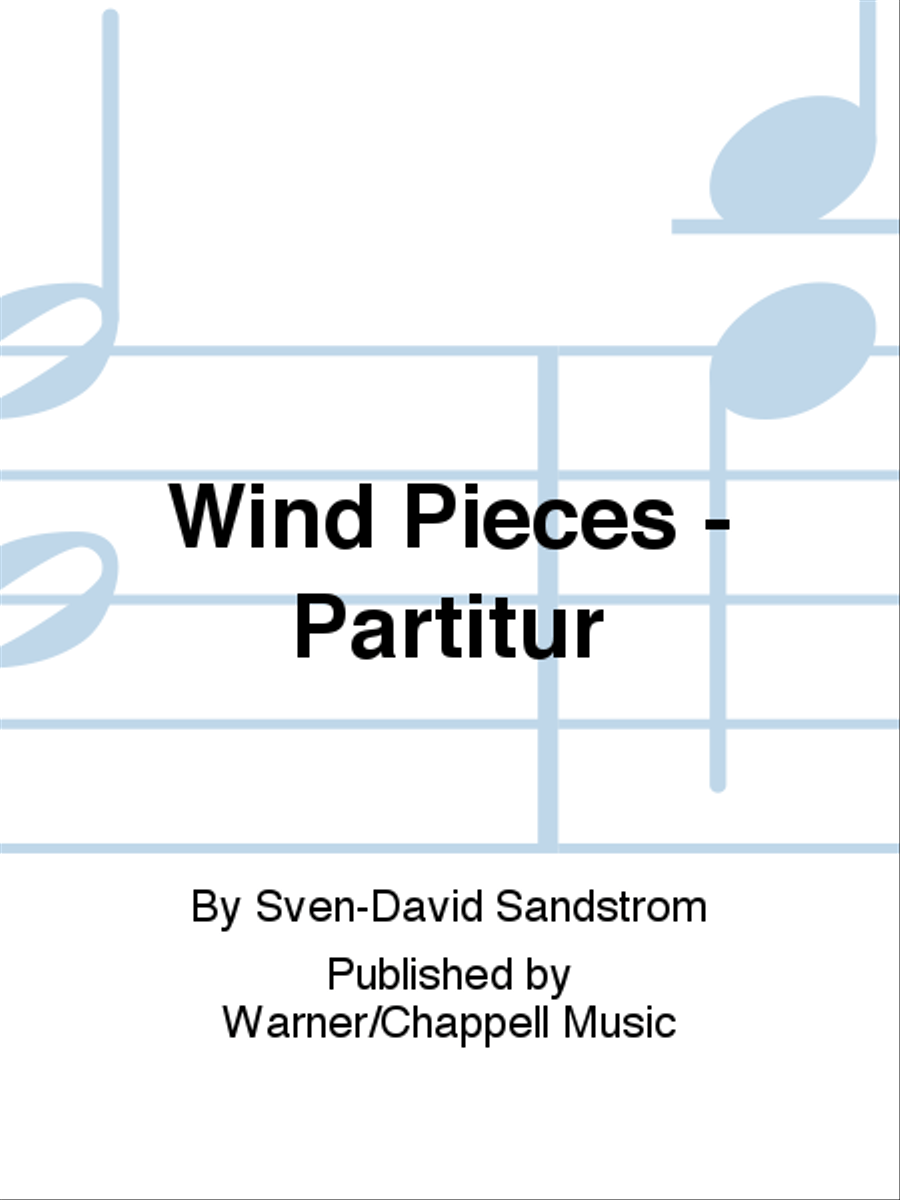 Wind Pieces - Partitur Wind Pieces - Partitur Woodwind Quintet scores gallery preview page 1