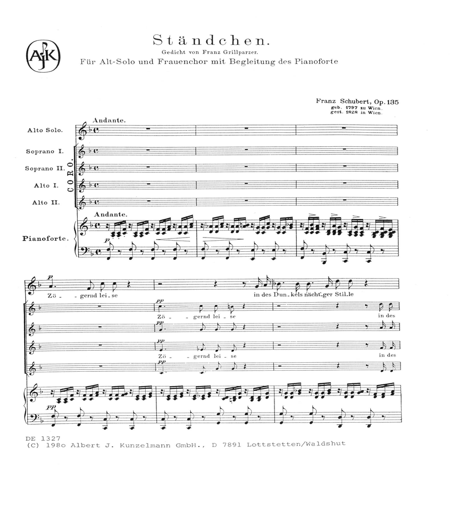 Book cover for Ständchen (Serenade)