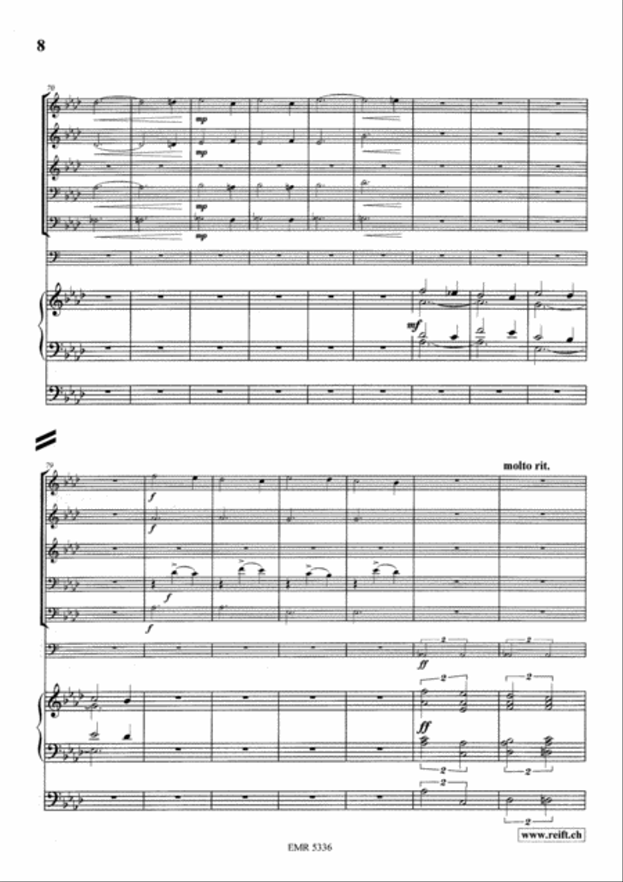 Offertoire F Minor Offertoire F Minor Brass Ensemble scores gallery preview page 8