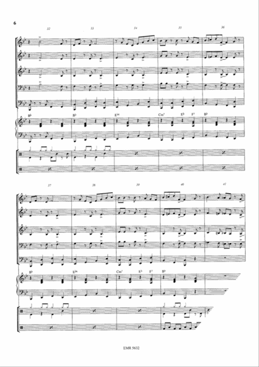 Little Brown Jug Little Brown Jug Brass Band scores gallery preview page 6