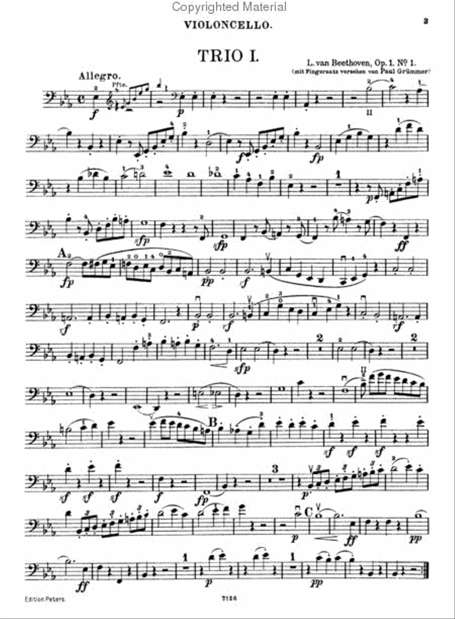 Trios - Volume I Piano Trio scores gallery preview page 4