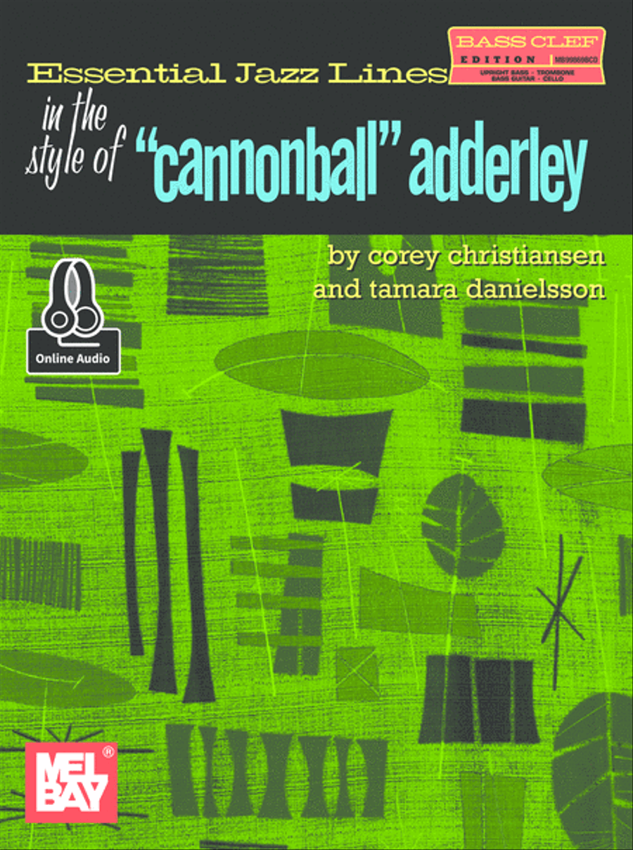 Essential Jazz Lines in the Style of Cannonball Adderly, Bass Clef Double Bass scores gallery preview page 1