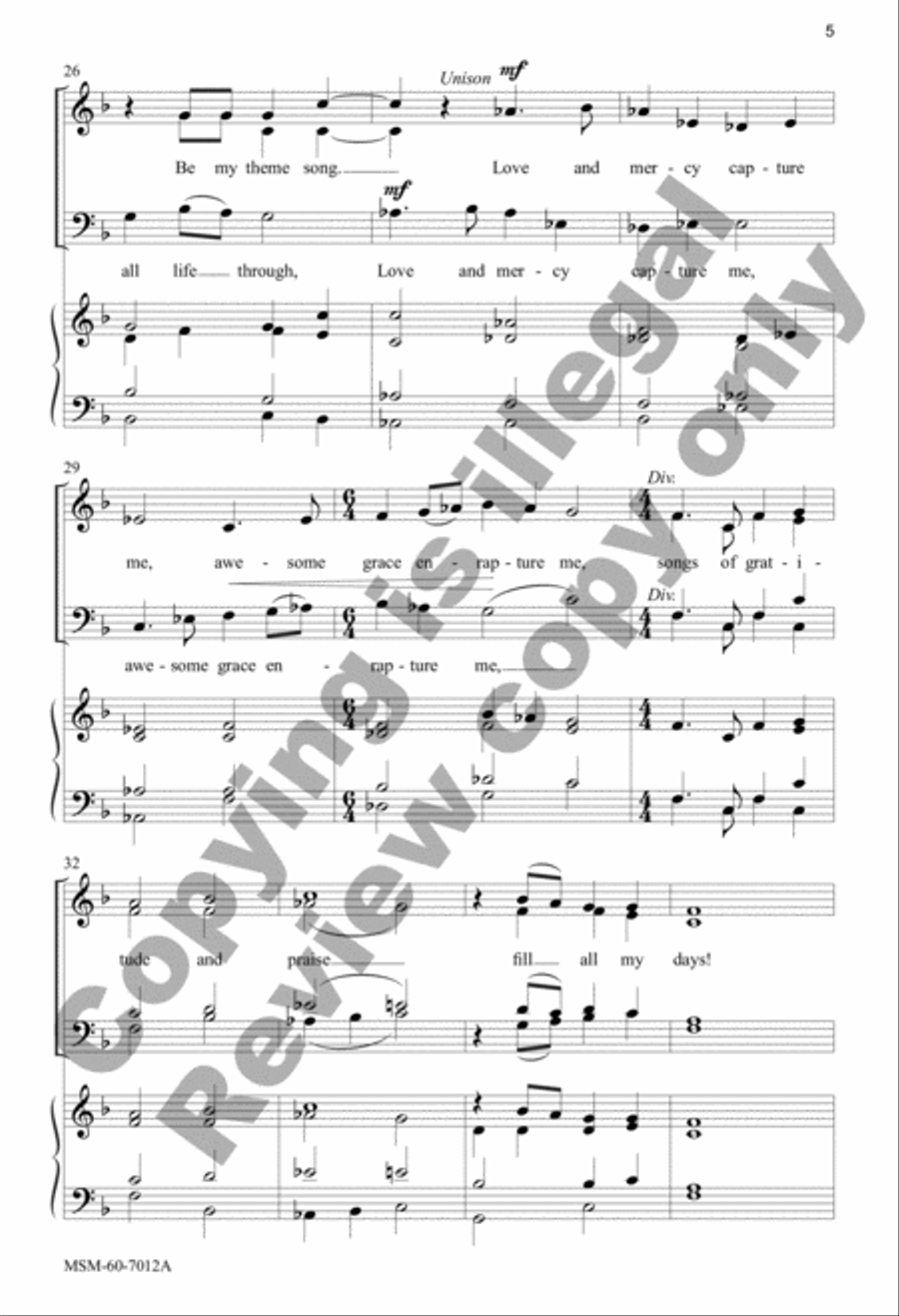 Spirit, God, Eternal Word (Choral Score) 4-Part scores gallery preview page 4