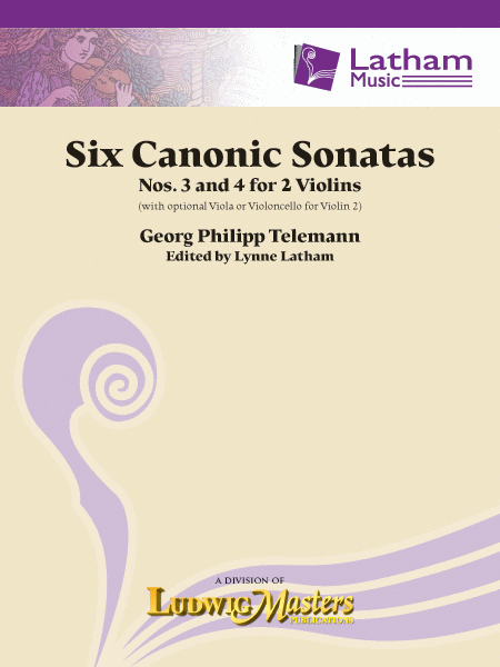 Six Canonic Sonatas: Sonatas No. 3 & 4 for String Duo image number null