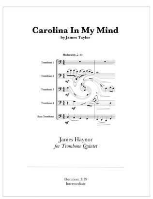 Book cover for Carolina In My Mind