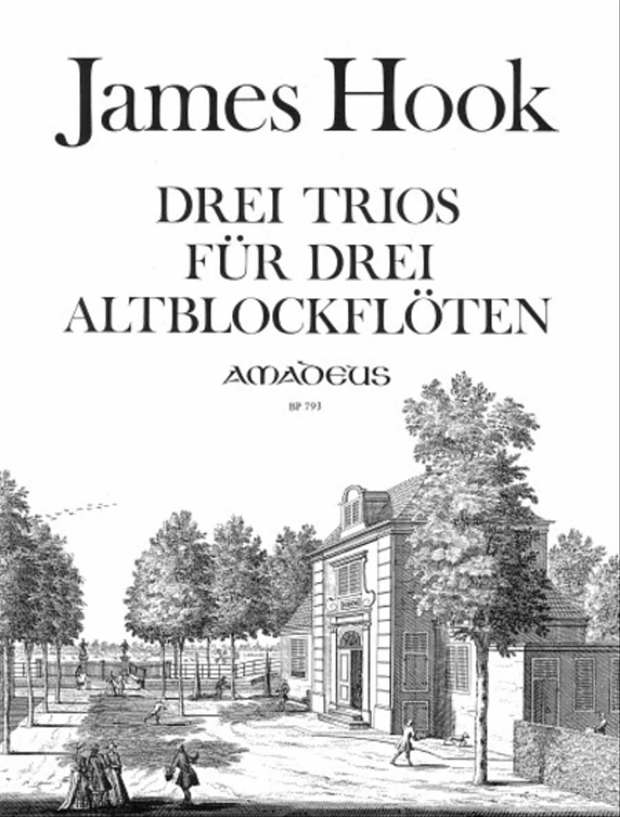 3 Trios Alto Recorder scores gallery preview page 1
