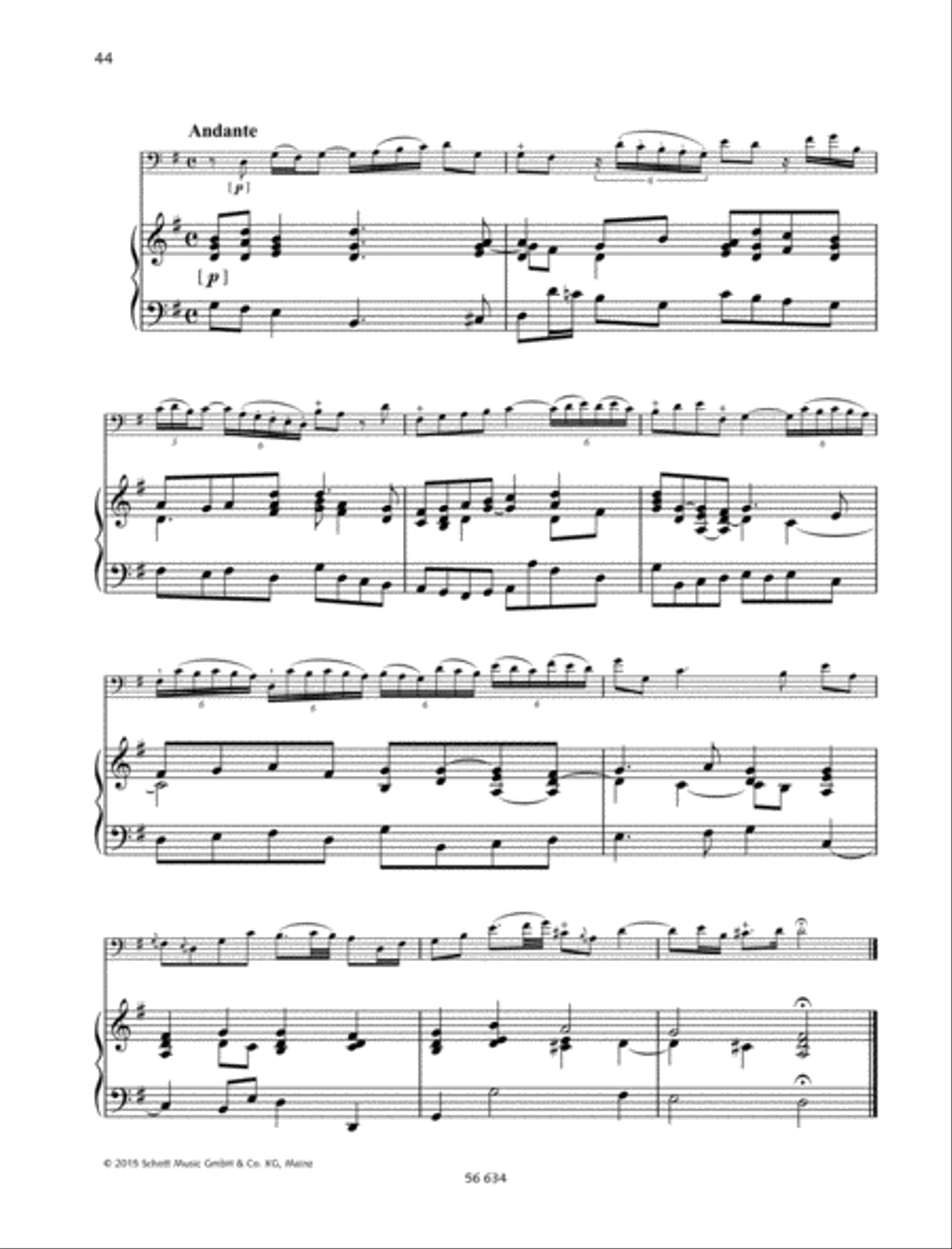 Concertino G major Concertino G major Piano Accompaniment scores gallery preview page 4