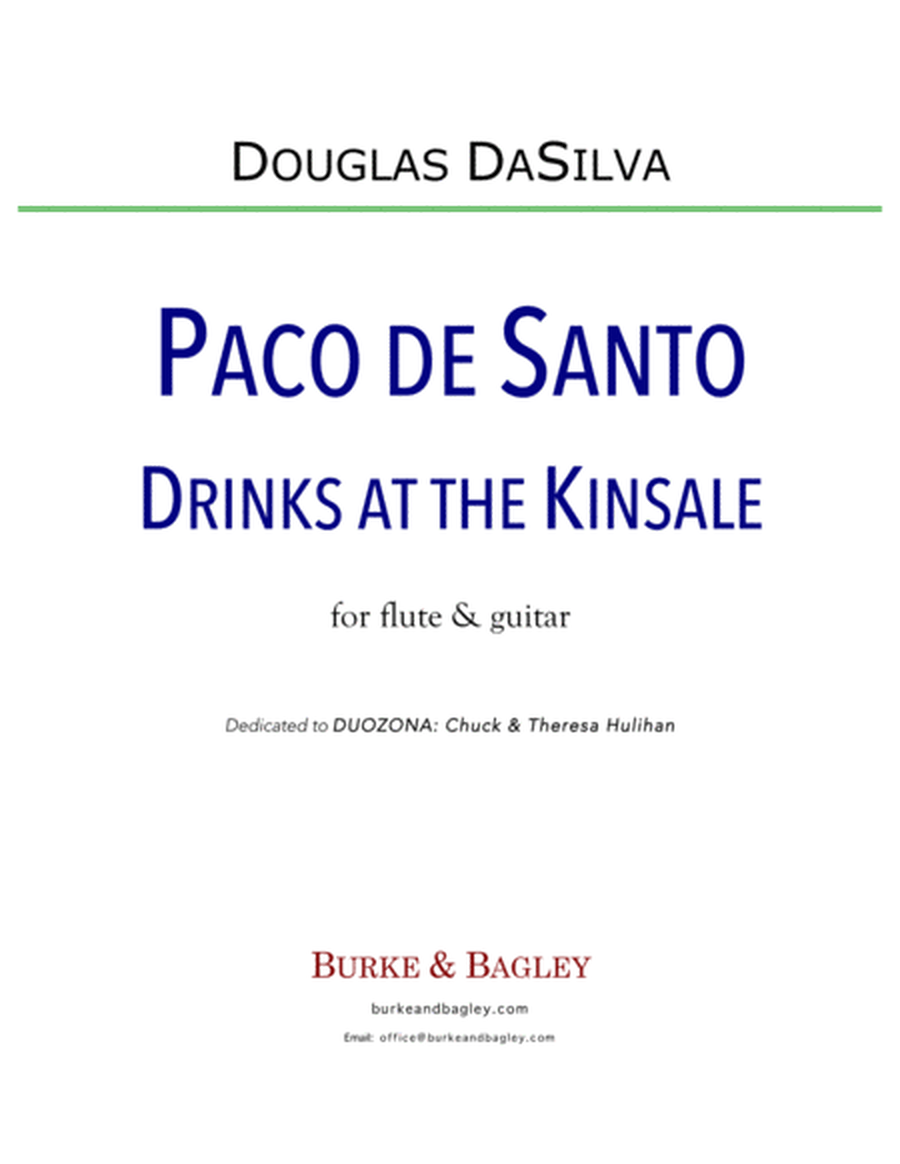 Paco de Santo Drinks at the Kinsale image number null