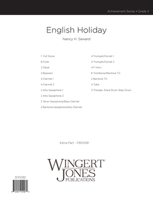 English Holiday - Full Score