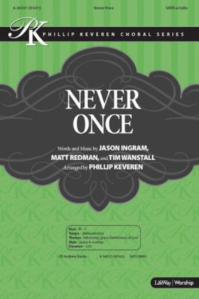Never Once - Anthem Accompaniment CD