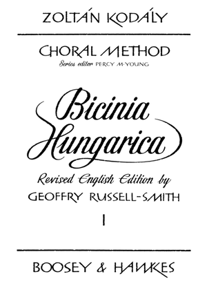 Book cover for Bicinia Hungarica I