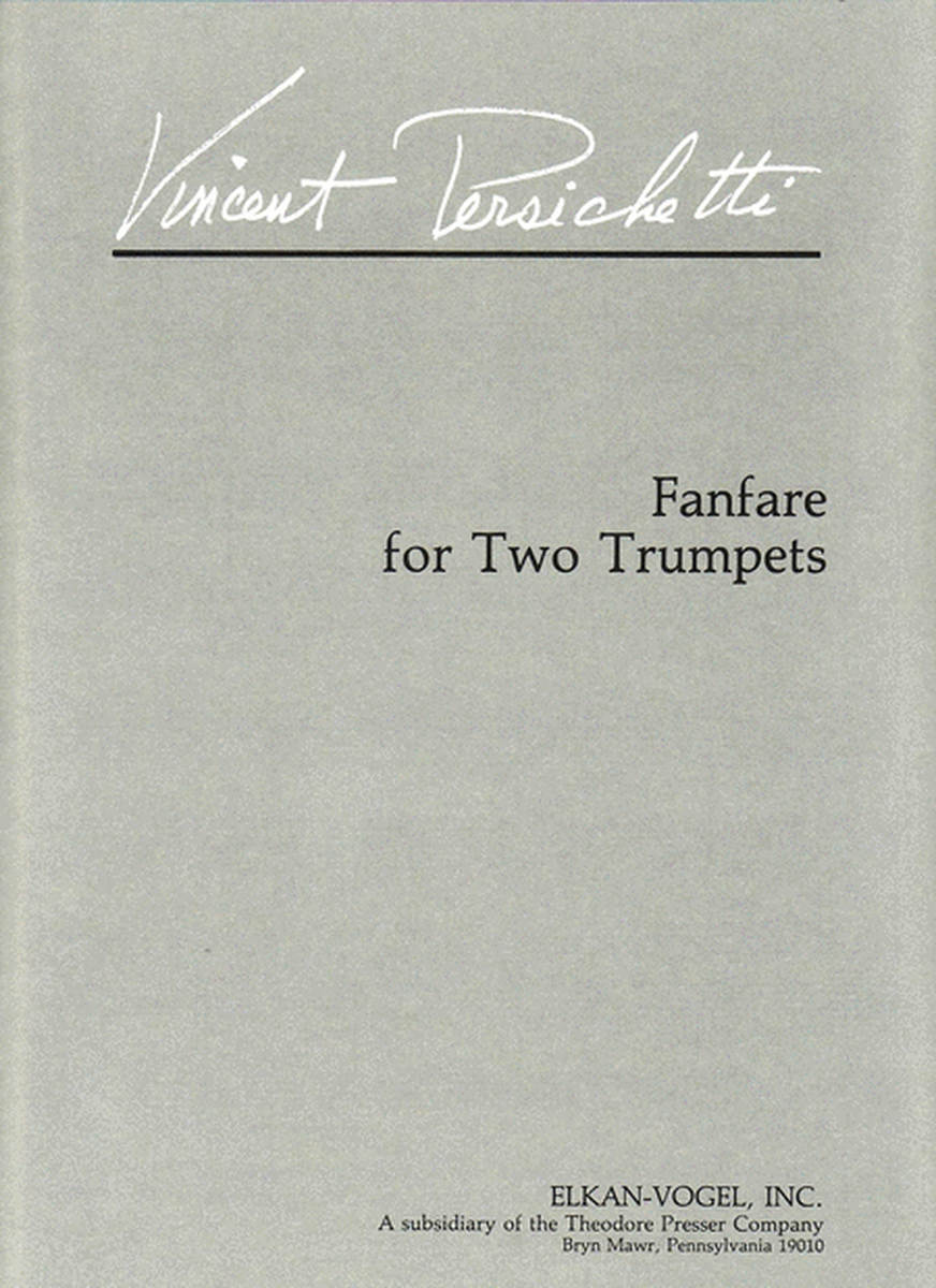 Fanfare For Two Trumpets