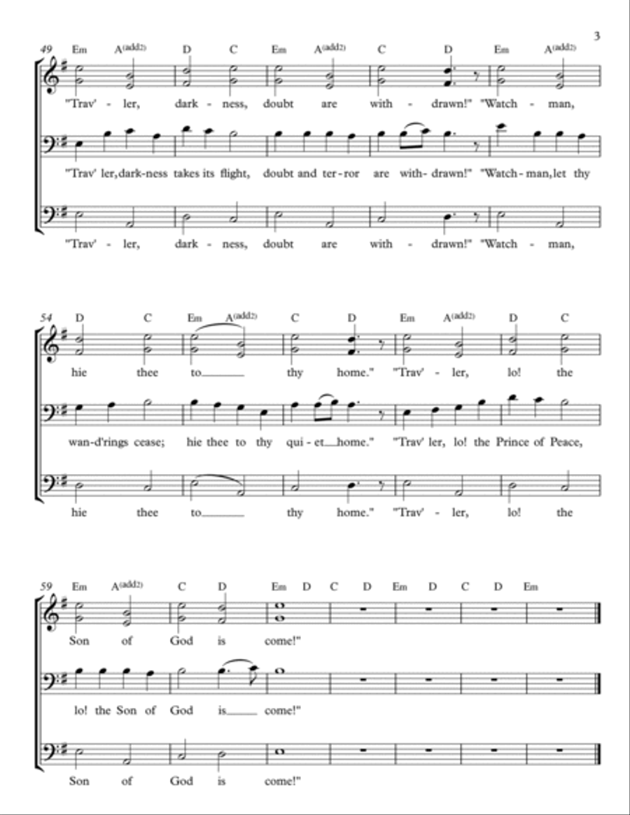 Watchman Watchman 4-Part scores gallery preview page 4