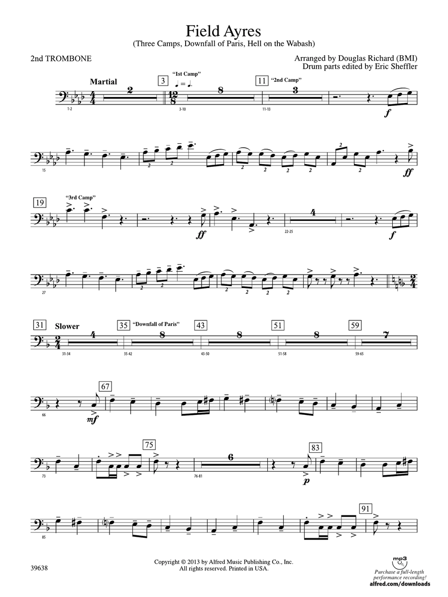 Field Ayres: 2nd Trombone