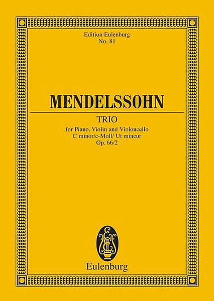 Piano Trio C minor op. 66