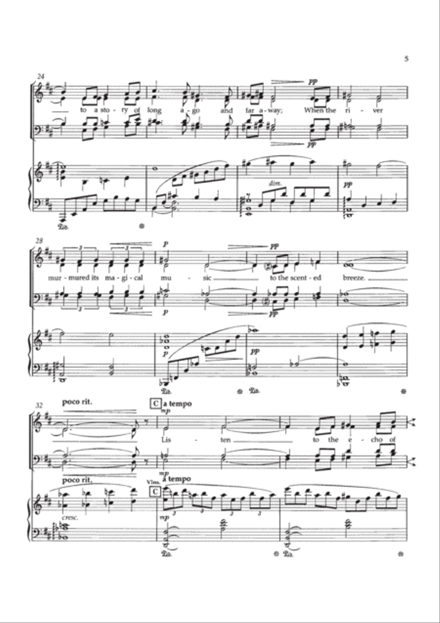 The Wind in the Willows 4-Part scores gallery preview page 5