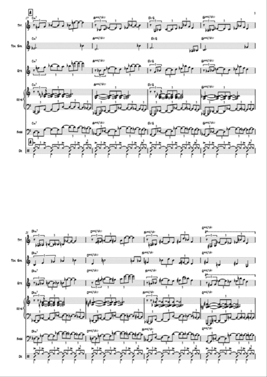 State of Mind State of Mind Jazz Ensemble scores gallery preview page 3