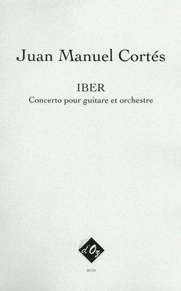 Book cover for IBER - Concerto pour guitare et orchestre