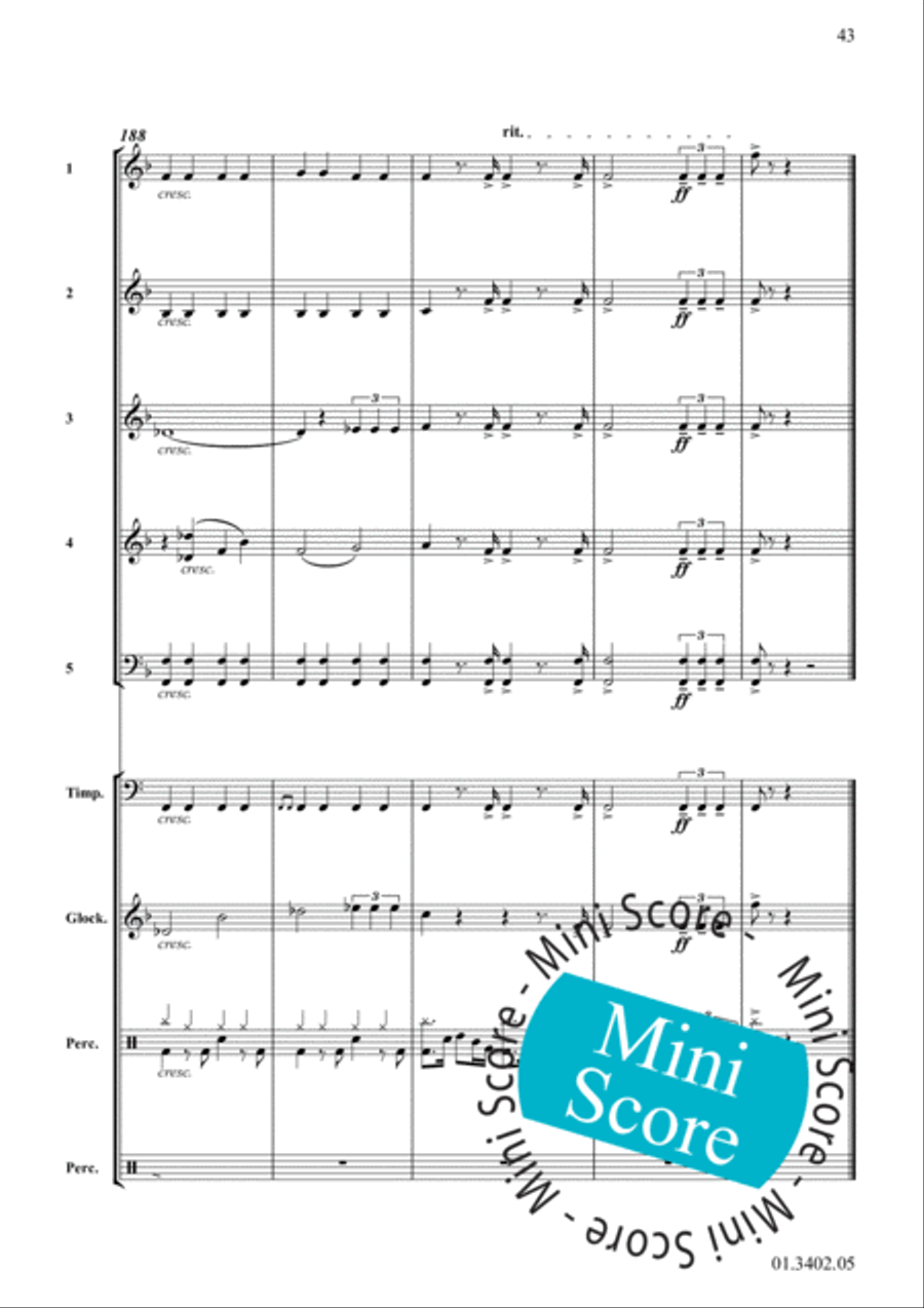 The Great Beethoven Bonanza Concert Band scores gallery preview page 47