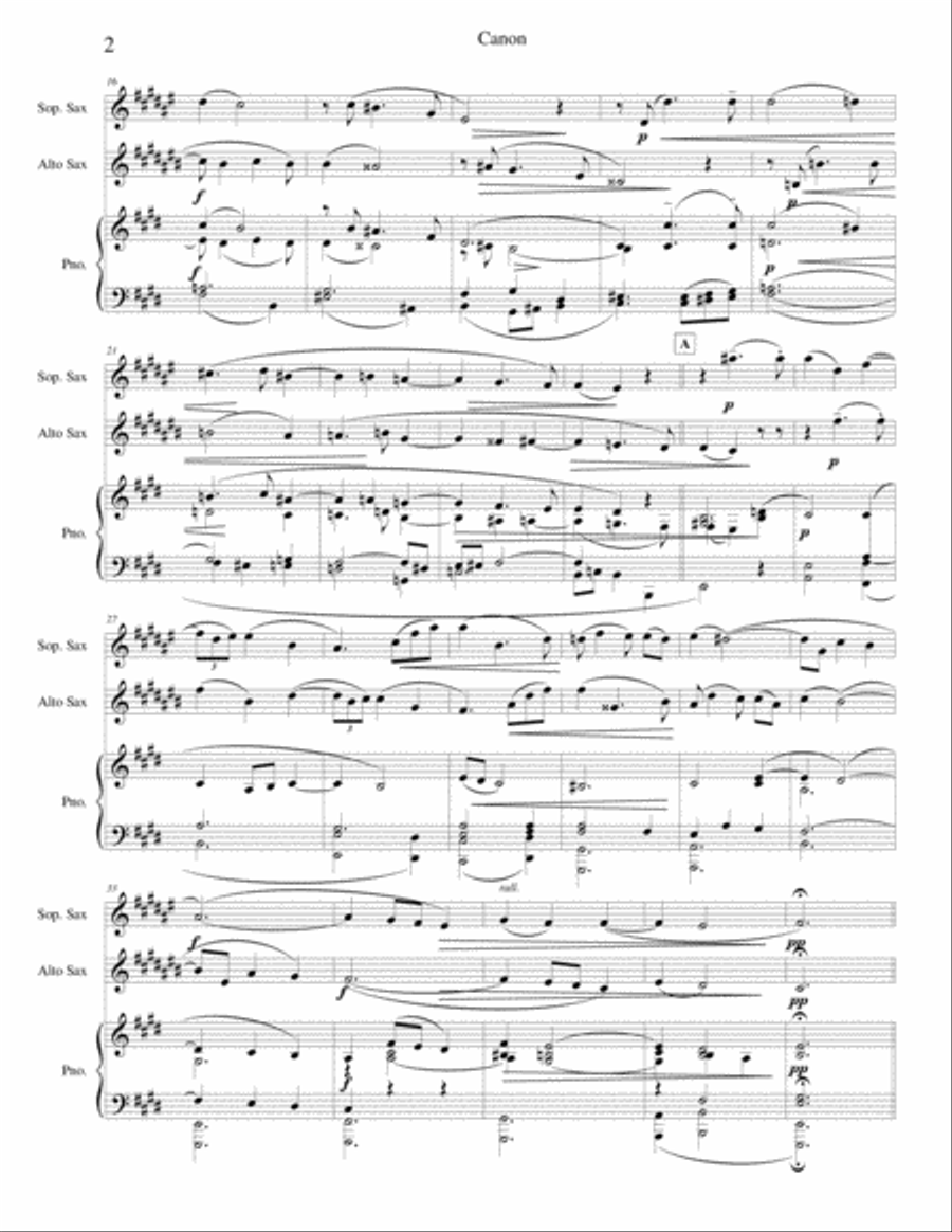 Canon Woodwind Duet scores gallery preview page 2