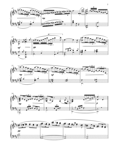 Five Piano Improvisations: 4. Allegretto