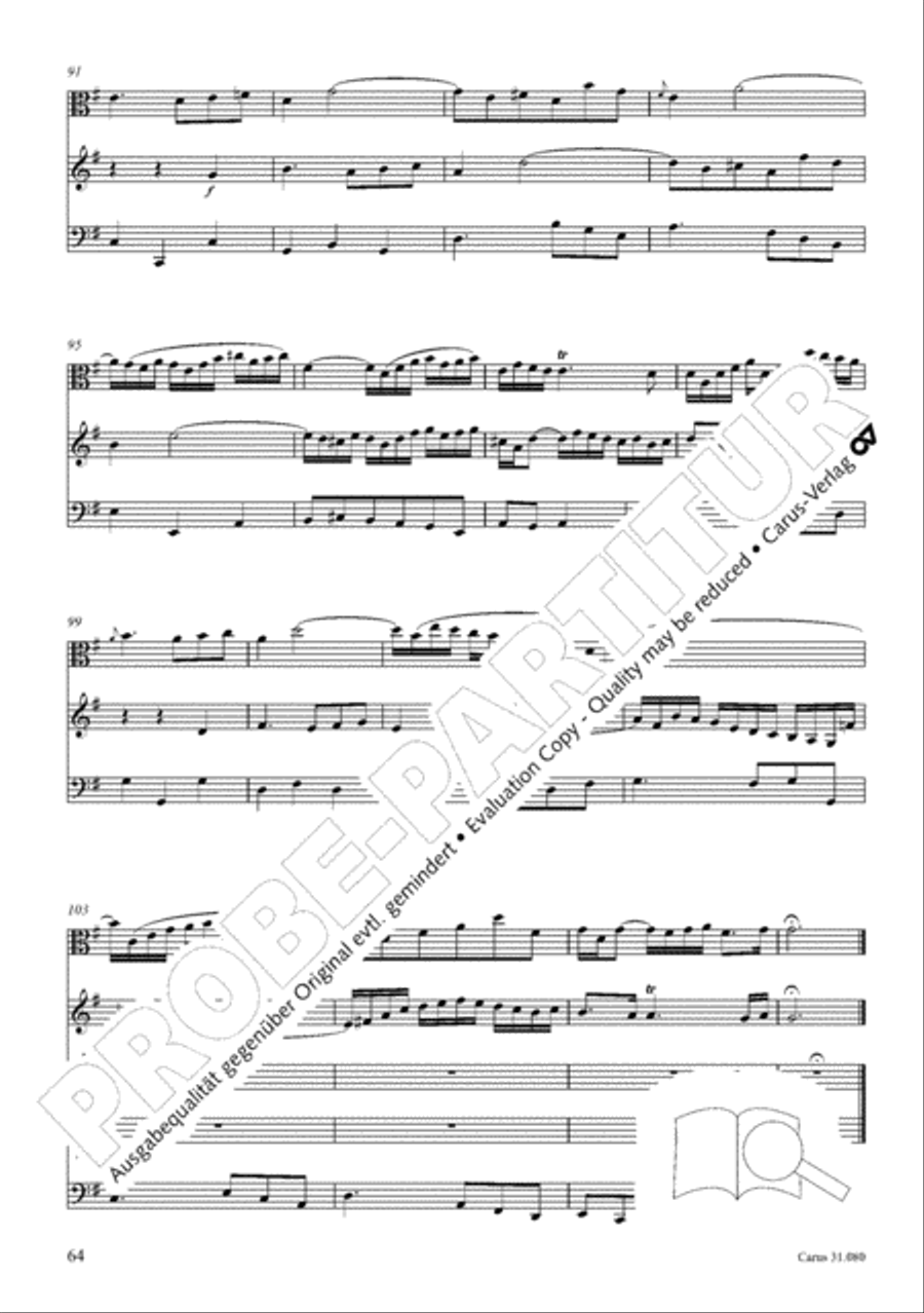 A mighty fortress is our God (Ein feste Burg ist unser Gott) 4-Part scores gallery preview page 65