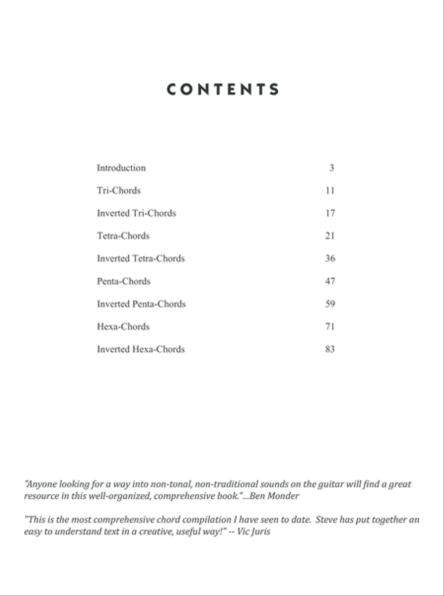 21st Century Chords for Guitar Electric Guitar scores gallery preview page 3