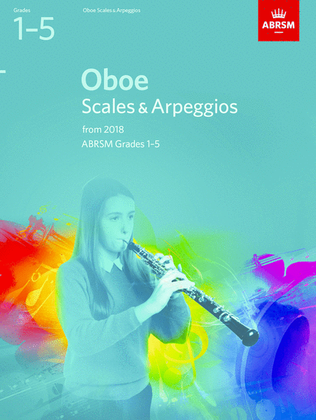 Oboe Scales & Arpeggios, ABRSM Grades 1-5
