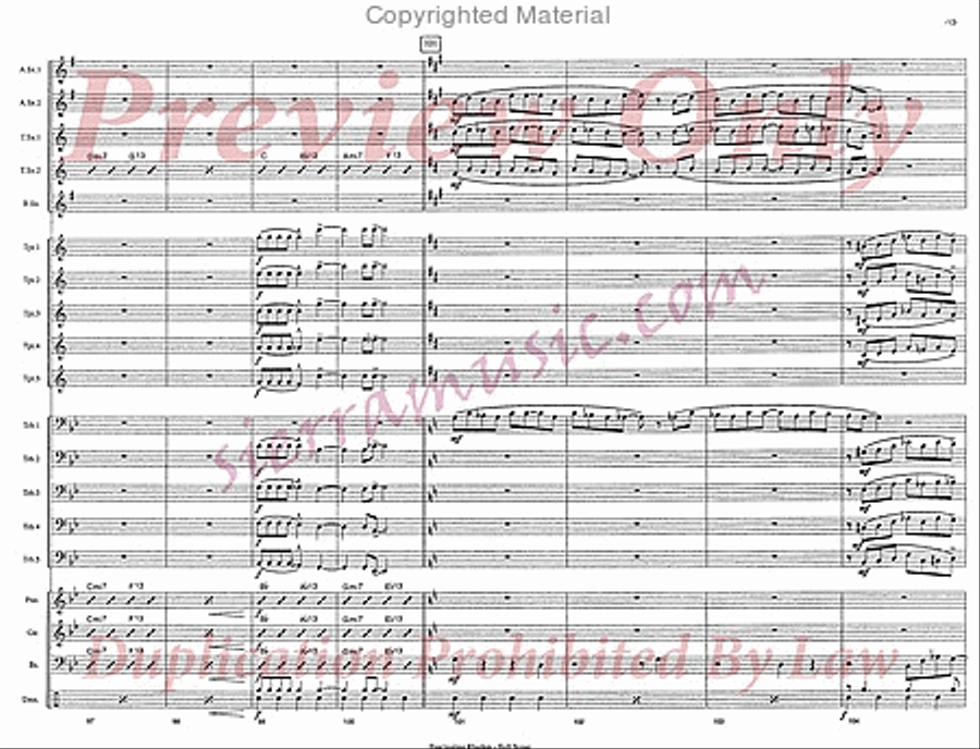 Fascinating Rhythm Fascinating Rhythm Jazz Ensemble scores gallery preview page 14