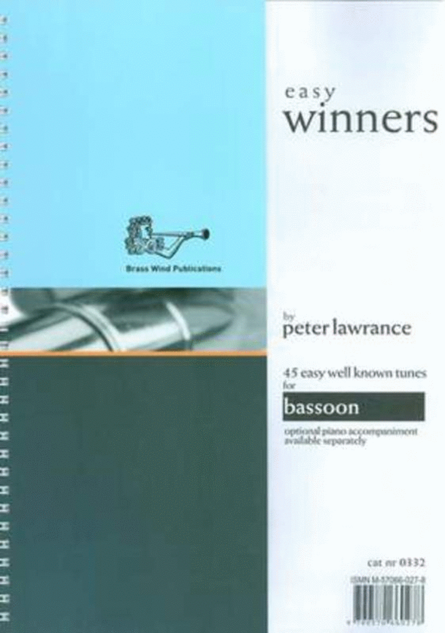 Easy Winners For Bassoon Bassoon Solo scores gallery preview page 1