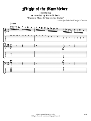 The Tale of Tsar Saltan: "Flight of the Bumblebee" (Arr. for Electric Guitar by Kevin M Buck)