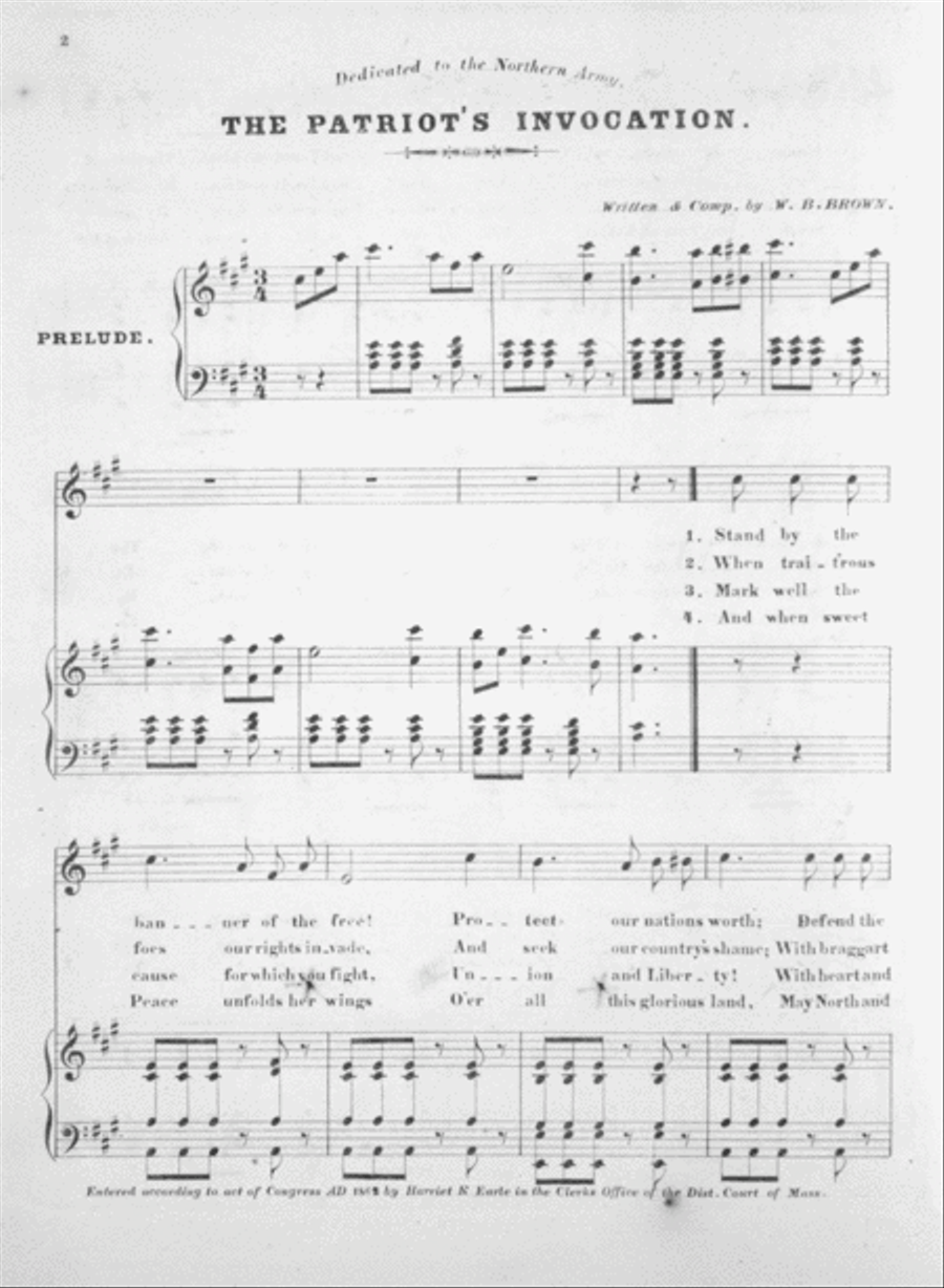 The Patriot's Invocation Voice scores gallery preview page 2