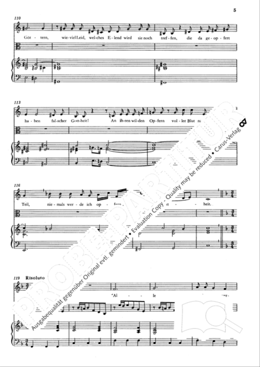 O mein Gott, du meine Hoffnung Alto Voice scores gallery preview page 6