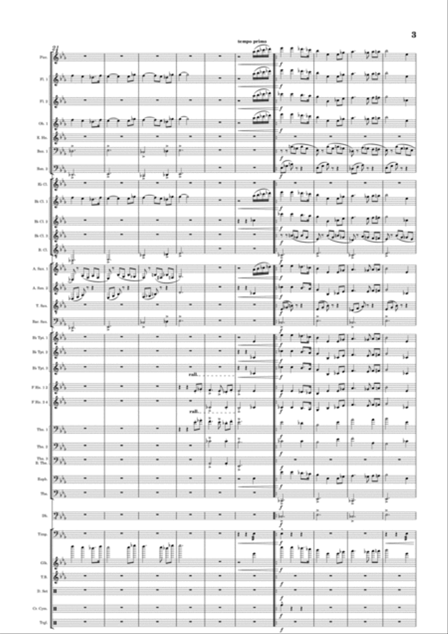 Liltin Doon the Glen Concert Band scores gallery preview page 3