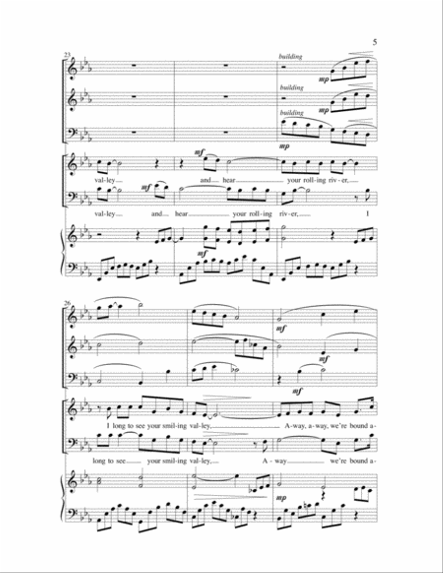 Shenandoah 4-Part scores gallery preview page 3