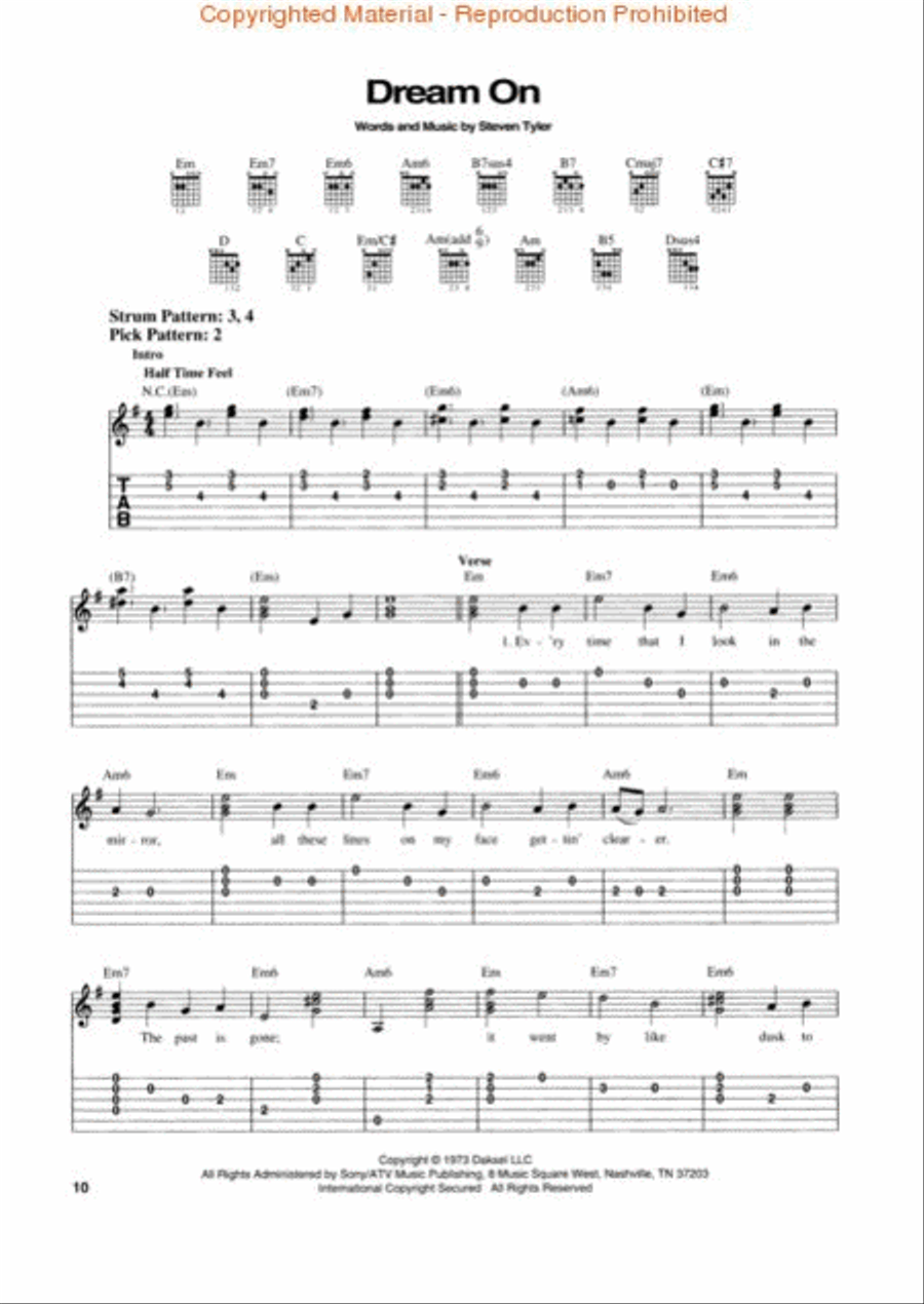 Classic Rock - Easy Guitar