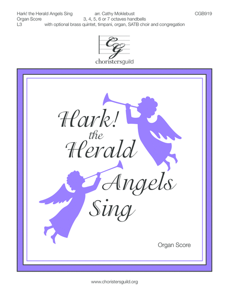 Hark! the Herald Angels Sing - Organ Score image number null