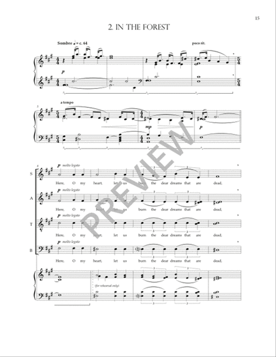 The Dreams That Remain Divisi scores gallery preview page 17