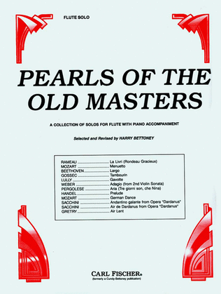 Book cover for Pearls of the Old Masters
