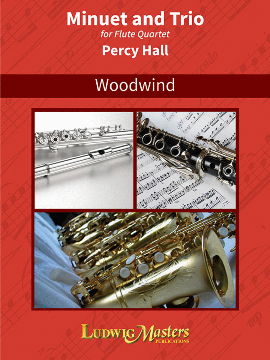 Minuet and Trio Minuet and Trio Flute Quartet scores gallery preview page 1