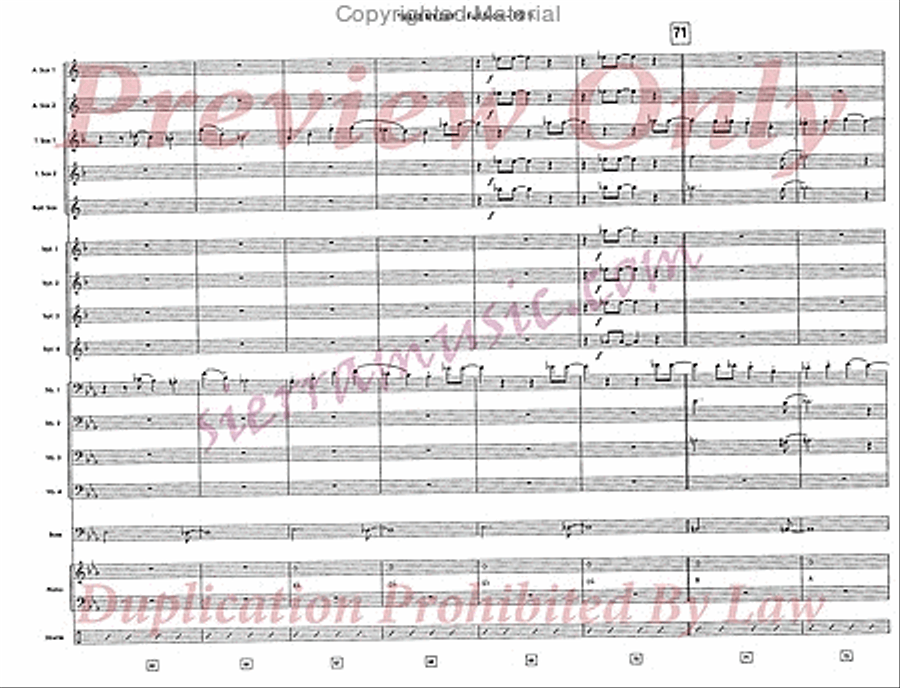 Make My Day Big Band scores gallery preview page 10