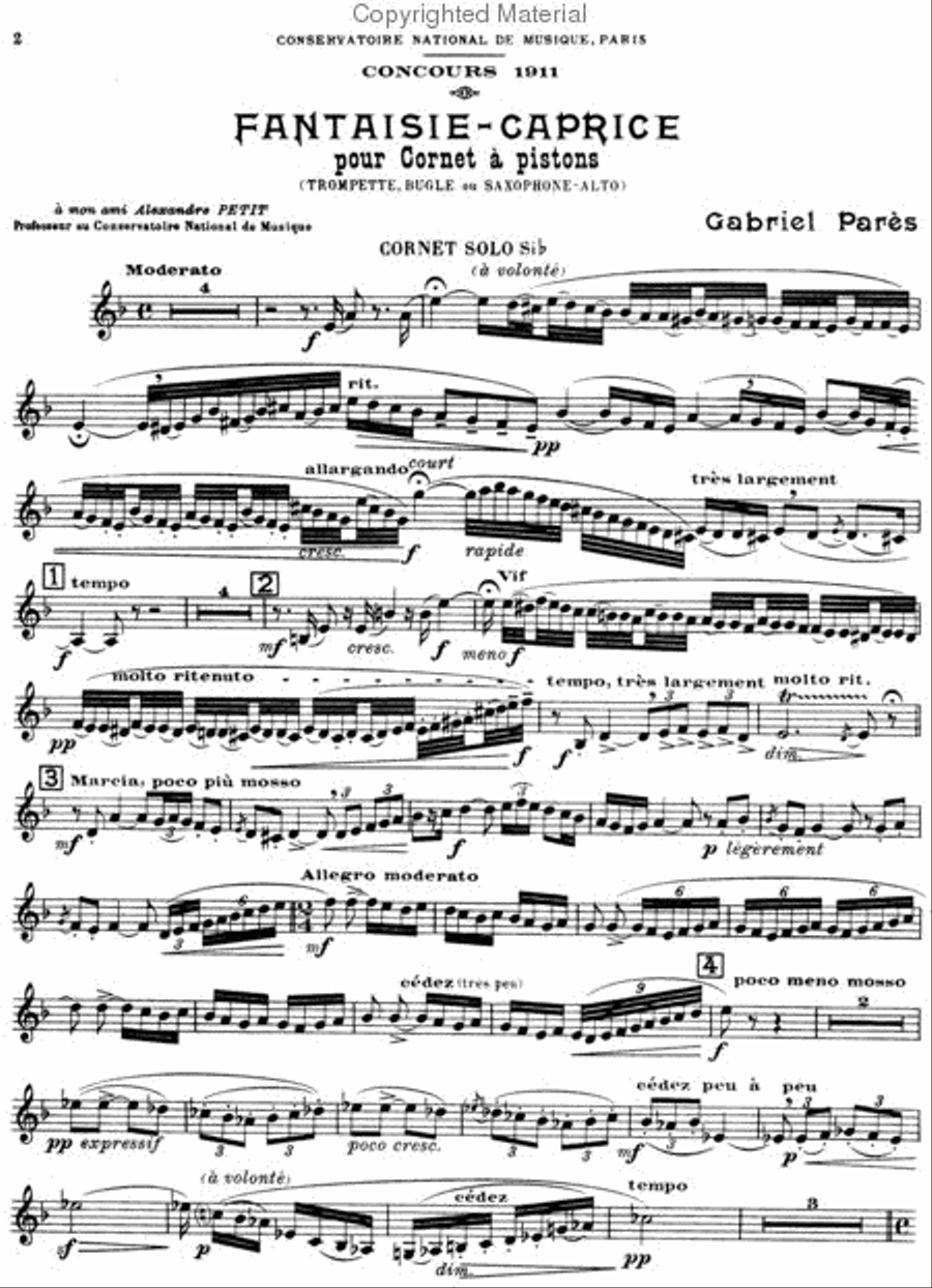 Fantaisie Caprice Chamber Music scores gallery preview page 3