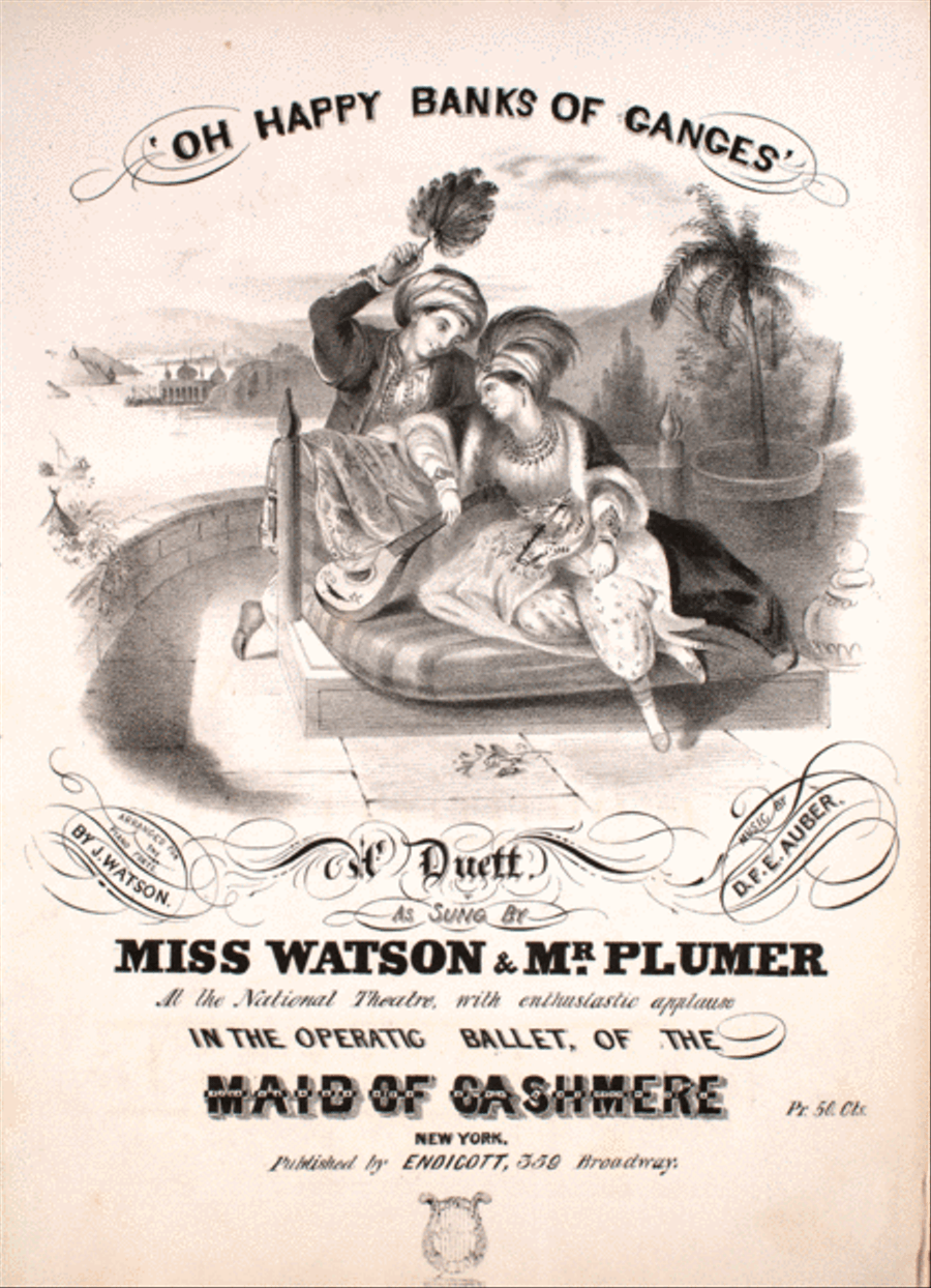 Oh Happy Banks of Ganges. A Duett