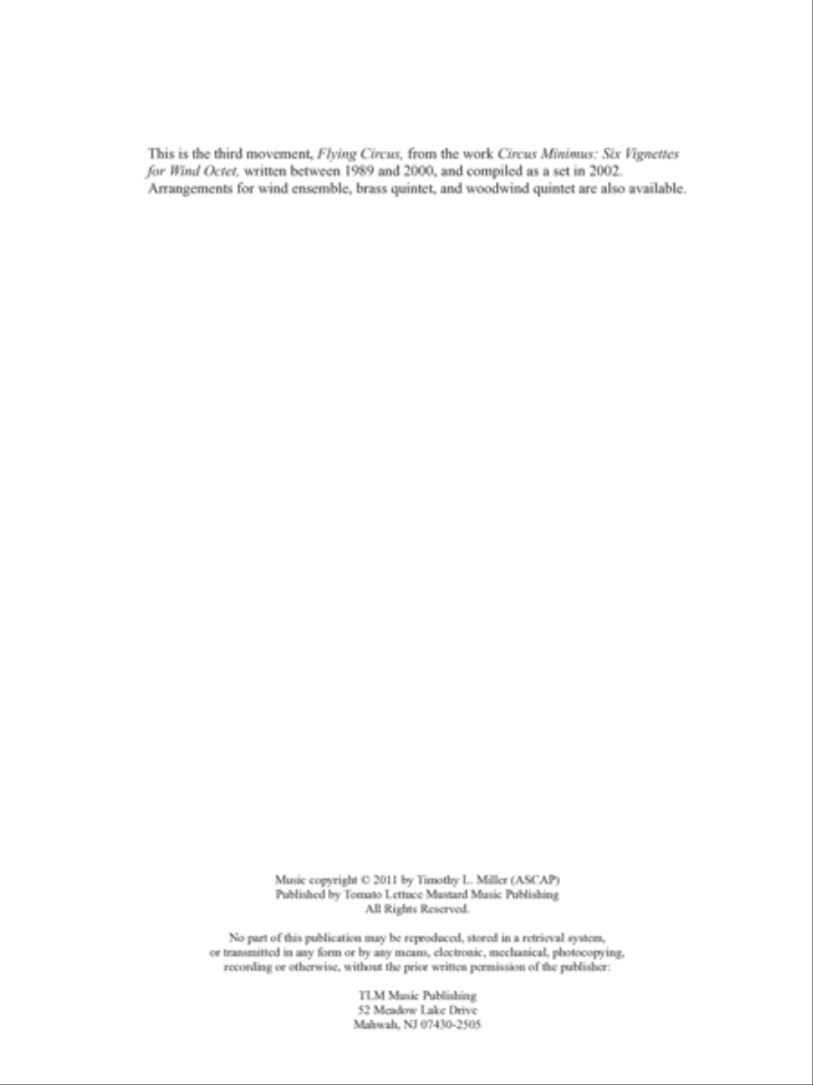 Flying Circus (from 