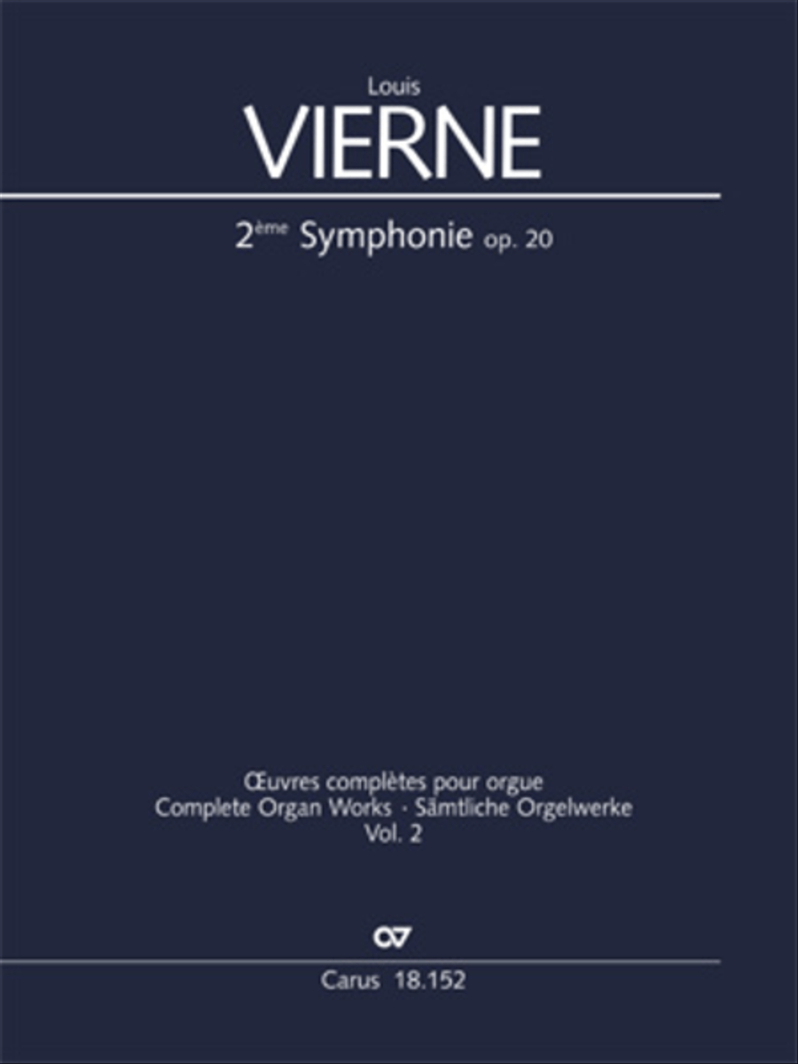 Symphonie Nr. 2 in e Organ scores gallery preview page 1