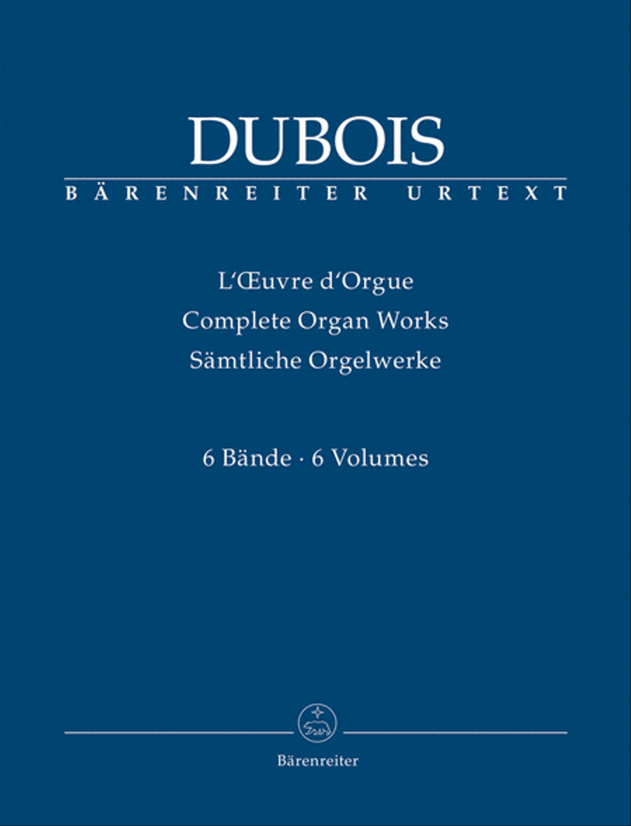 Complete Organ Works, Volume I-VI Organ scores gallery preview page 1