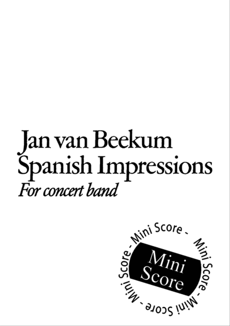 Spanish Impressions Fanfare Band scores gallery preview page 3