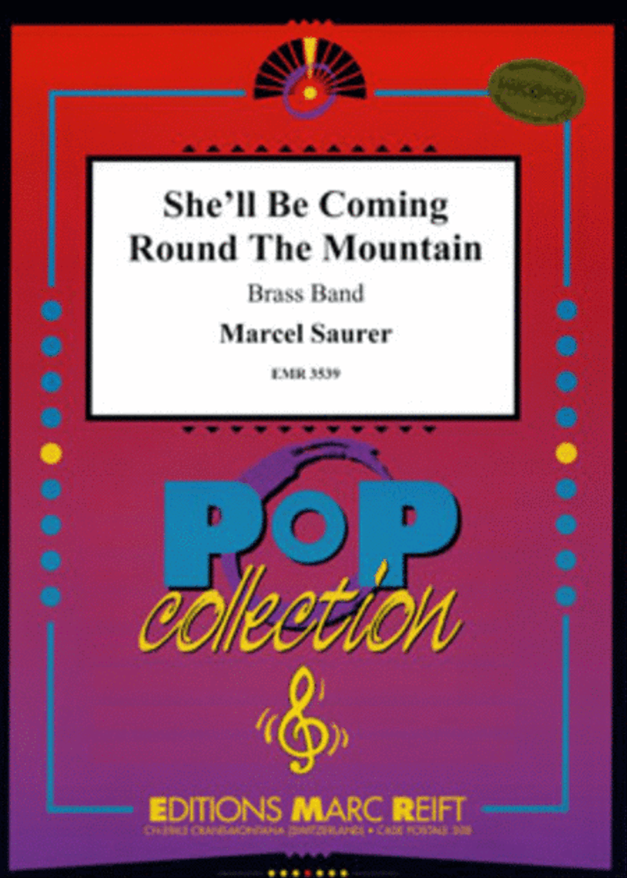 She'll Be Coming Round The Mountain Brass Band scores gallery preview page 1