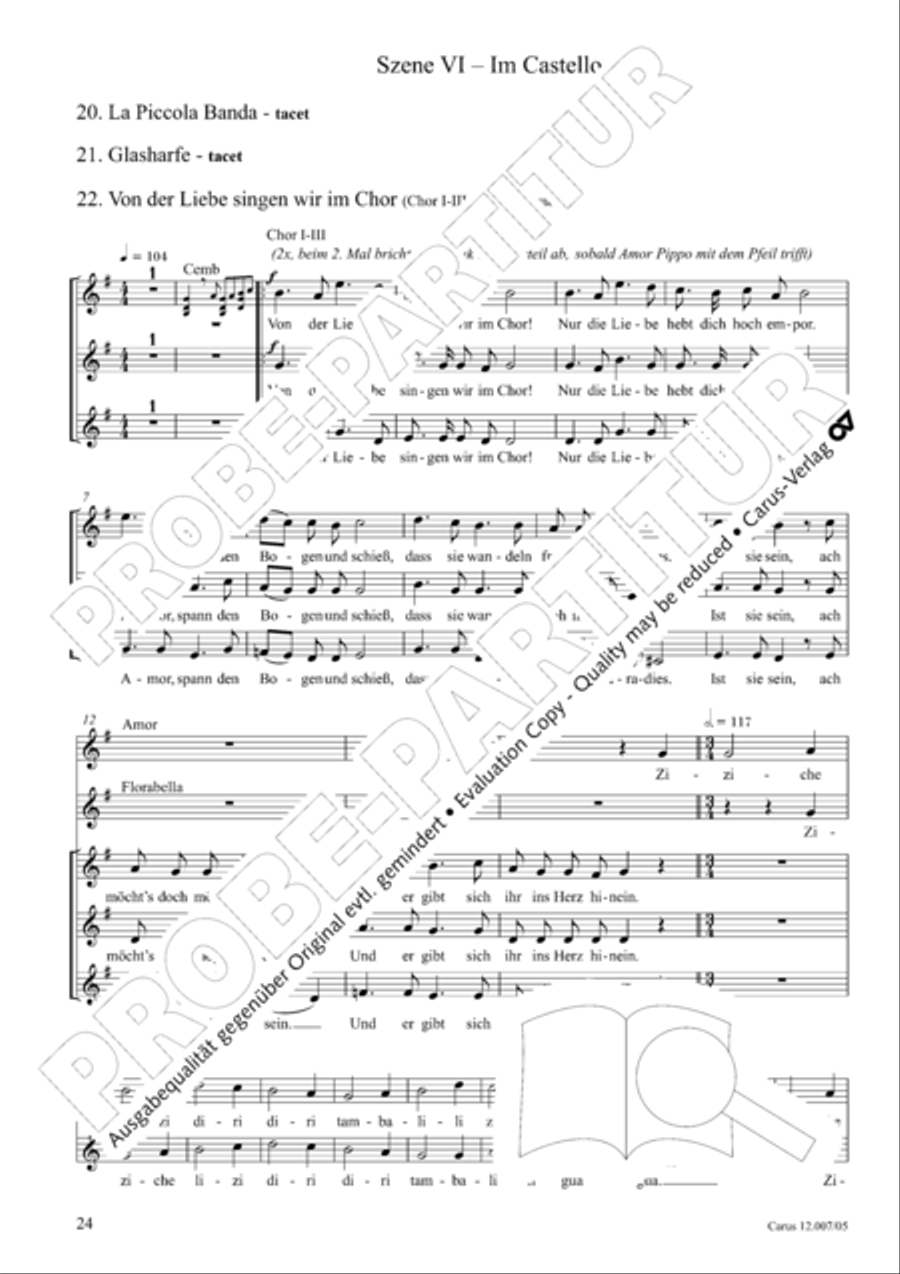 La Piccola Banda Children's Choir scores gallery preview page 25