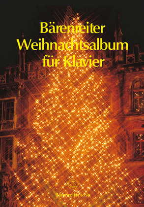 Book cover for Bärenreiter Weihnachtsalbum